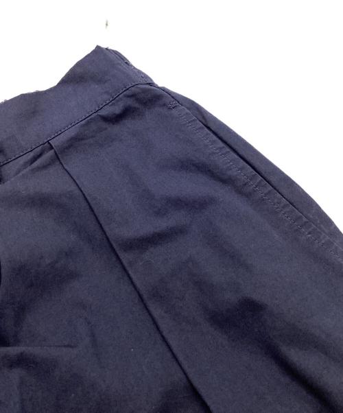 nest Robe（ネストローブ）nest Robe (ネストローブ) コットンハードフィニッシュハーフパンツ / 01181-1106 ネイビー サイズ:表記無しの古着・服飾アイテム