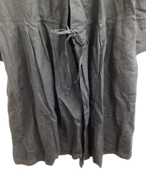 nest Robe（ネストローブ）nest Robe (ネストローブ) リネンワンピース　01153-1255 ブラック サイズ:-の古着・服飾アイテム