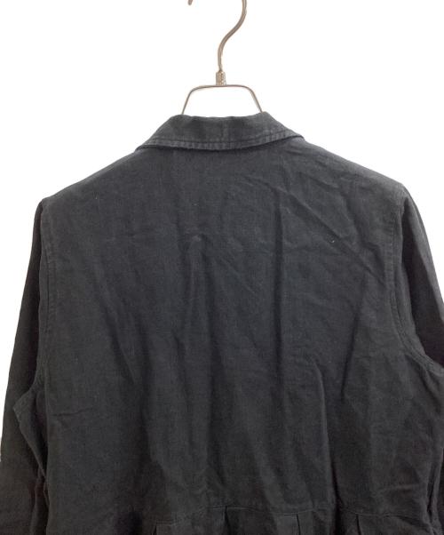 nest Robe（ネストローブ）nest Robe (ネストローブ) リネンワンピース　01153-1255 ブラック サイズ:-の古着・服飾アイテム