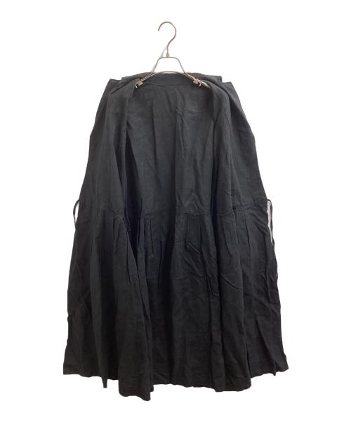 nest Robe（ネストローブ）nest Robe (ネストローブ) リネンワンピース　01153-1255 ブラック サイズ:-の古着・服飾アイテム