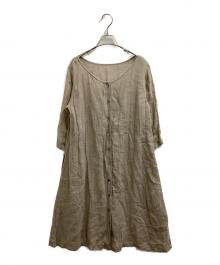 nest Robe（ネストローブ）の古着「リネンワンピース / 	01141-1119」｜ベージュ