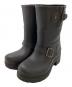 HUNTER（ハンター）の古着「Original Rubber Biker Rain Boots / WFS1042RMA」｜ブラック