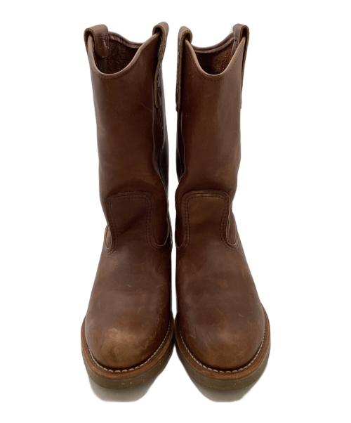 RED WING（レッドウィング）RED WING (レッドウィング) ペコスブーツ / USA製 / 8159 ブラウン サイズ:23cmの古着・服飾アイテム