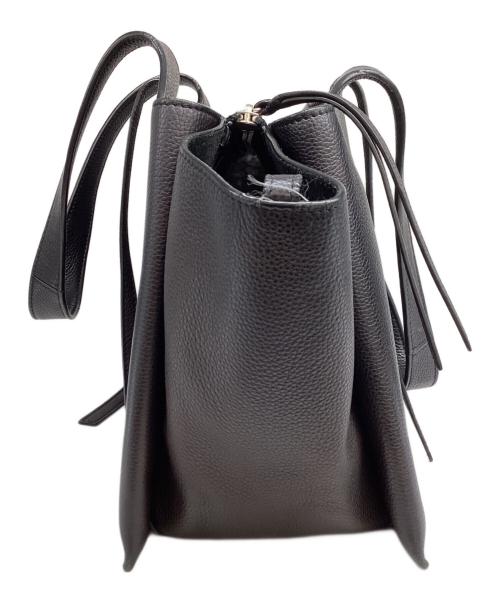 CELINE（セリーヌ）CELINE (セリーヌ) レザートートバッグ ミディアム　/　S-GM3166 ブラックの古着・服飾アイテム
