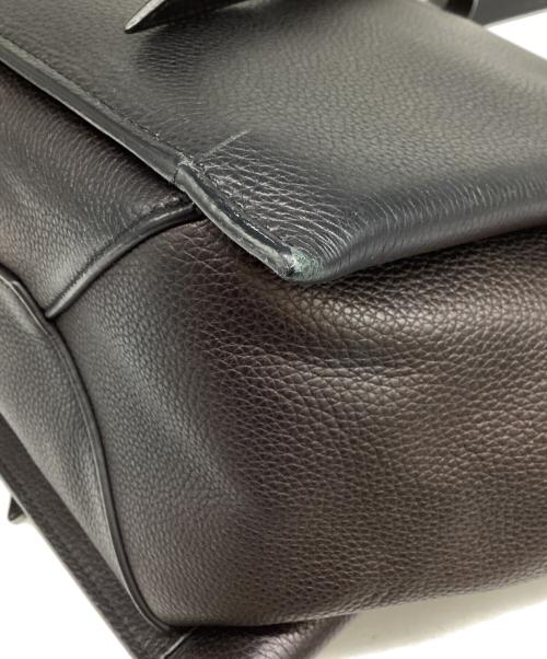 CELINE（セリーヌ）CELINE (セリーヌ) レザートートバッグ ミディアム　/　S-GM3166 ブラックの古着・服飾アイテム