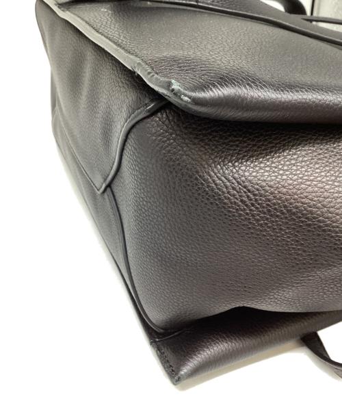 CELINE（セリーヌ）CELINE (セリーヌ) レザートートバッグ ミディアム　/　S-GM3166 ブラックの古着・服飾アイテム