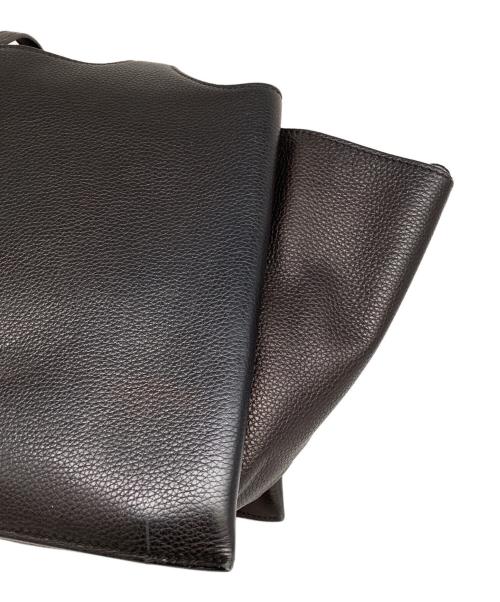 CELINE（セリーヌ）CELINE (セリーヌ) レザートートバッグ ミディアム　/　S-GM3166 ブラックの古着・服飾アイテム