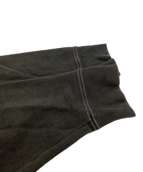 C.E（シーイー）C.E (シーイー) WIDE RIB CUT CREW NECK / クルーネックスウェット グレー×ブラウン サイズ:Lの古着・服飾アイテム