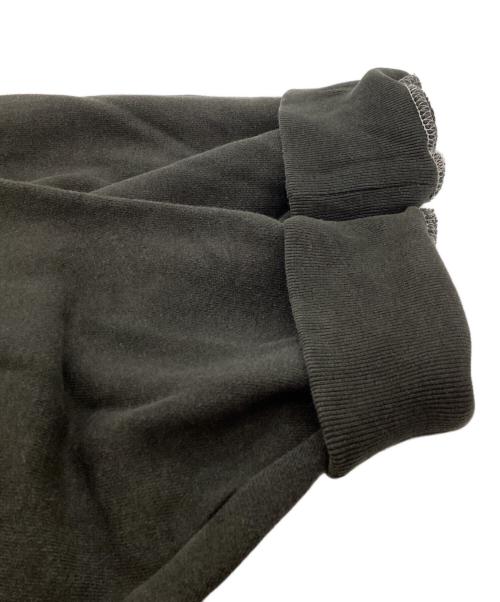 C.E（シーイー）C.E (シーイー) WIDE RIB CUT CREW NECK / クルーネックスウェット グレー×ブラウン サイズ:Lの古着・服飾アイテム