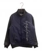 YOHJI YAMAMOTO×New Eraヨウジヤマモト×ニューエラ）の古着「スタジアムジャケット / HV-Y30-811」｜ネイビー