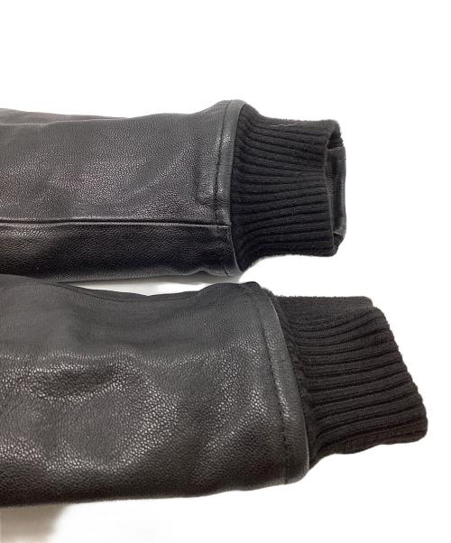 YOHJI YAMAMOTO（ヨウジヤマモト）YOHJI YAMAMOTO (ヨウジヤマモト) New Era (ニューエラ) スタジアムジャケット / HV-Y30-811 ネイビー サイズ:Ｍの古着・服飾アイテム