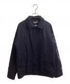YOHJI YAMAMOTO×New Eraヨウジヤマモト×ニューエラ）の古着「WOOL COACH JACKET / HR-Y30-145 / ウールコーチジャケット」｜ネイビー
