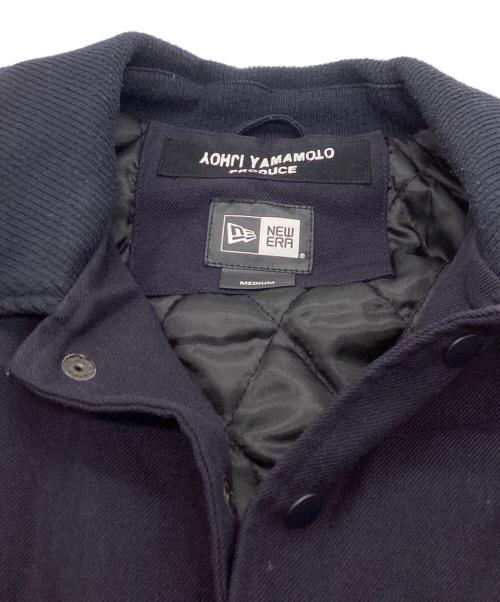 YOHJI YAMAMOTO（ヨウジヤマモト）YOHJI YAMAMOTO (ヨウジヤマモト) New Era (ニューエラ) WOOL COACH JACKET / HR-Y30-145 / ウールコーチジャケット ネイビー サイズ:Mの古着・服飾アイテム