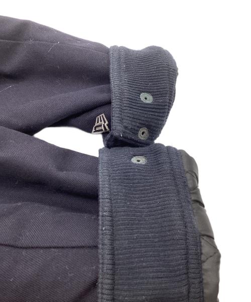 YOHJI YAMAMOTO（ヨウジヤマモト）YOHJI YAMAMOTO (ヨウジヤマモト) New Era (ニューエラ) WOOL COACH JACKET / HR-Y30-145 / ウールコーチジャケット ネイビー サイズ:Mの古着・服飾アイテム