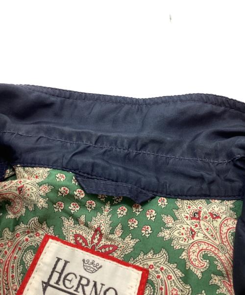 HERNO（ヘルノ）HERNO (ヘルノ) シャツジャケット ネイビー サイズ:表記無しの古着・服飾アイテム