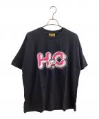 Hysteric Glamourヒステリックグラマー）の古着「HG APPLE PANDA オーバーサイズTシャツ / 01241CT08」｜ブラック