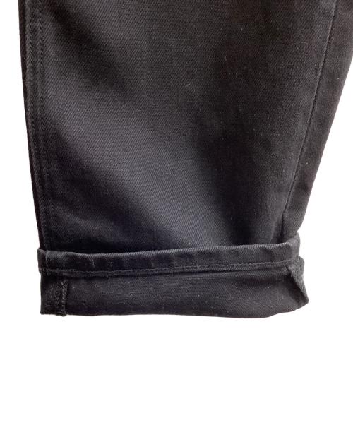 ALEXANDER WANG（アレキサンダー・ワン）ALEXANDER WANG (アレキサンダー・ワン) LOGO WAISTBAND JEANS　/　	4DS1234392 ブラック サイズ:23の古着・服飾アイテム