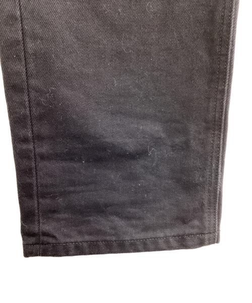 ALEXANDER WANG（アレキサンダー・ワン）ALEXANDER WANG (アレキサンダー・ワン) LOGO WAISTBAND JEANS　/　	4DS1234392 ブラック サイズ:23の古着・服飾アイテム