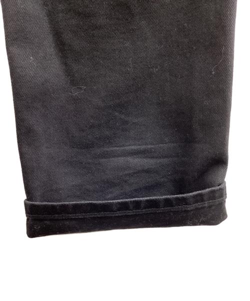 ALEXANDER WANG（アレキサンダー・ワン）ALEXANDER WANG (アレキサンダー・ワン) LOGO WAISTBAND JEANS　/　	4DS1234392 ブラック サイズ:23の古着・服飾アイテム