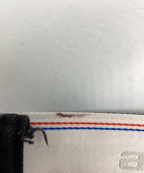 ALEXANDER WANG（アレキサンダー・ワン）ALEXANDER WANG (アレキサンダー・ワン) LOGO WAISTBAND JEANS　/　	4DS1234392 ブラック サイズ:23の古着・服飾アイテム