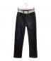 ALEXANDER WANG（アレキサンダー・ワン）の古着「LOGO WAISTBAND JEANS　/　	4DS1234392」｜ブラック