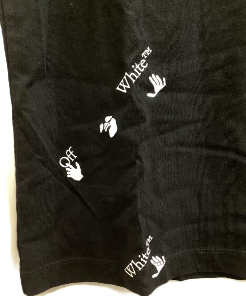 OFFWHITE（オフホワイト）OFFWHITE (オフホワイト) ALLOVER S/S TEE / プリントTシャツ / OMAA027R21JER012 ブラック サイズ:XXSの古着・服飾アイテム