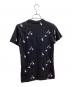 OFFWHITE (オフホワイト) ALLOVER S/S TEE / プリントTシャツ / OMAA027R21JER012 ブラック サイズ:XXS：6000円