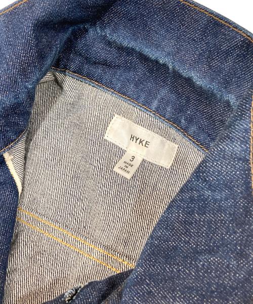 HYKE（ハイク）HYKE (ハイク) デニムジャケット インディゴ サイズ:3の古着・服飾アイテム