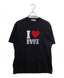 UNDERCOVER（アンダーカバー）の古着「I LOVE KRAUT ROCK TEE / UC1C3806 / Tシャツ」｜ブラック