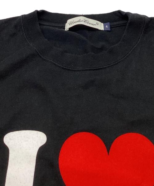 UNDERCOVER（アンダーカバー）UNDERCOVER (アンダーカバー) I LOVE KRAUT ROCK TEE / UC1C3806 / Tシャツ ブラック サイズ:4の古着・服飾アイテム
