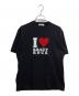UNDERCOVER（アンダーカバー）の古着「I LOVE KRAUT ROCK TEE / UC1C3806 / Tシャツ」｜ブラック