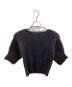PLEATS PLEASE（プリーツプリーズ）の古着「フリンジカットソー / PP14-JK782」｜ブラック