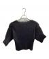 PLEATS PLEASE (プリーツプリーズ) フリンジカットソー / PP14-JK782 ブラック サイズ:3：15000円