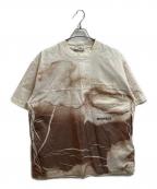 STONE ISLANDストーンアイランド）の古着「Over Tie-Dye T-Shirt　24ss」｜アイボリー