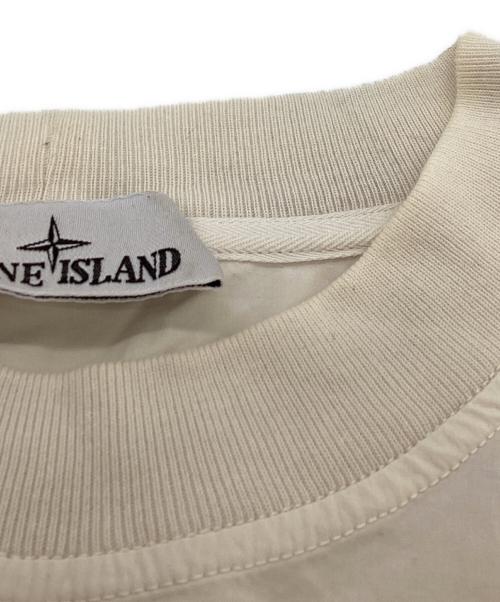 STONE ISLAND（ストーンアイランド）STONE ISLAND (ストーンアイランド) Over Tie-Dye T-Shirt　24ss アイボリー サイズ:ＸＬの古着・服飾アイテム