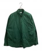 BURBERRYバーバリー）の古着「ボタンダウンシャツ　/　8082885/74B」｜グリーン