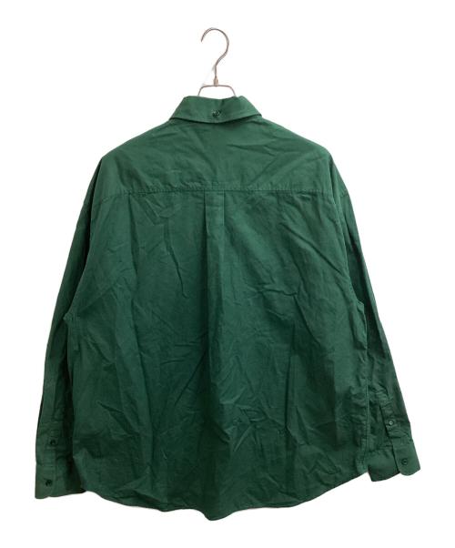 BURBERRY（バーバリー）BURBERRY (バーバリー) ボタンダウンシャツ　/　8082885/74B グリーン サイズ:XXXLの古着・服飾アイテム
