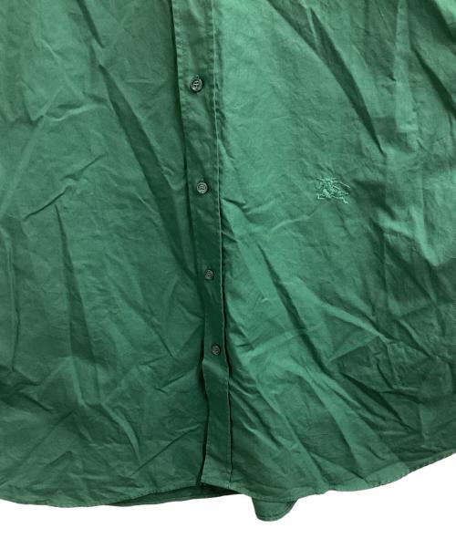 BURBERRY（バーバリー）BURBERRY (バーバリー) ボタンダウンシャツ　/　8082885/74B グリーン サイズ:XXXLの古着・服飾アイテム