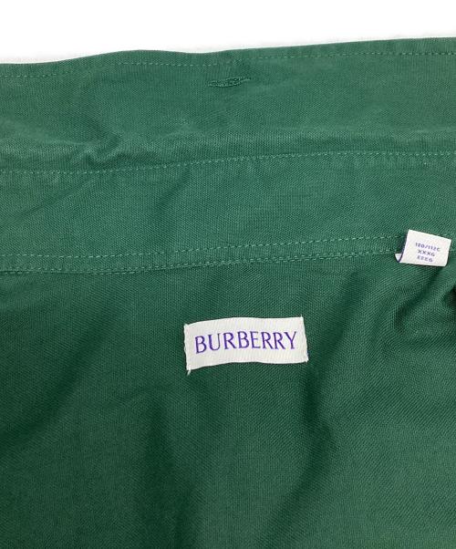 BURBERRY（バーバリー）BURBERRY (バーバリー) ボタンダウンシャツ　/　8082885/74B グリーン サイズ:XXXLの古着・服飾アイテム