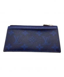 LOUIS VUITTON（ルイ ヴィトン）の古着「コインカードホルダー / タイガラマ / M30270」｜ネイビー
