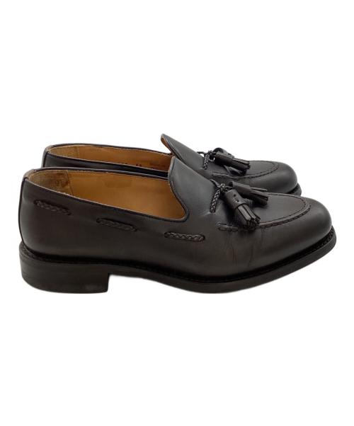 berwick（バーウィック）berwick (バーウィック) タッセルローファー / 4340BCDABK / Dainiteソール ブラック サイズ:6 1/2の古着・服飾アイテム