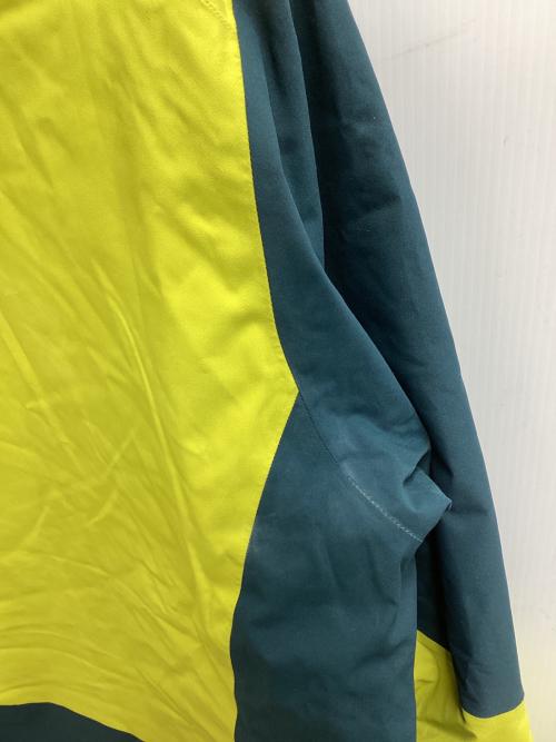 MILLET（ミレー）MILLET (ミレー) ALAGNA STRETCH JKT　/　MIV8761 イエロー×グリーン サイズ:XLの古着・服飾アイテム