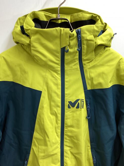 MILLET（ミレー）MILLET (ミレー) ALAGNA STRETCH JKT　/　MIV8761 イエロー×グリーン サイズ:XLの古着・服飾アイテム