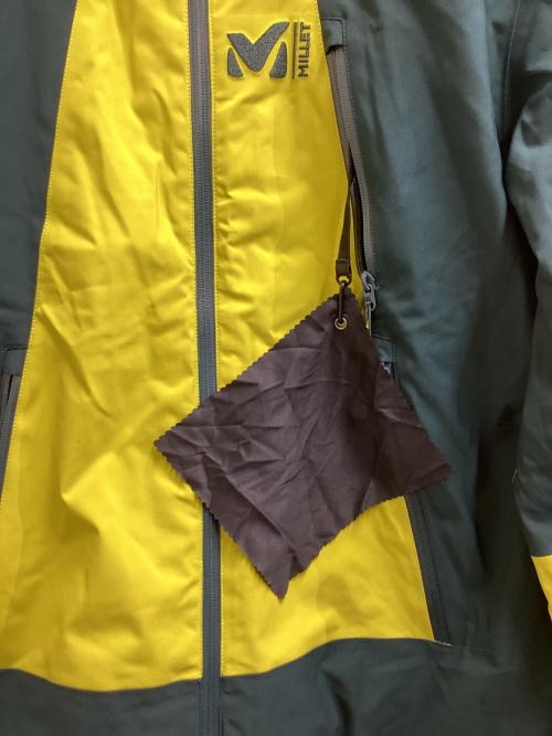 MILLET（ミレー）MILLET (ミレー) ALAGNA STRETCH JKT　/　MIV8761 イエロー×グリーン サイズ:XLの古着・服飾アイテム