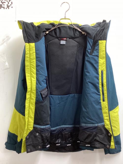 MILLET（ミレー）MILLET (ミレー) ALAGNA STRETCH JKT　/　MIV8761 イエロー×グリーン サイズ:XLの古着・服飾アイテム