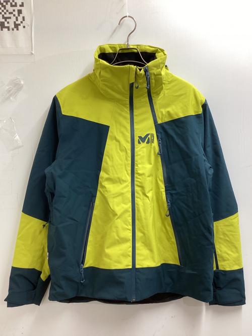 MILLET（ミレー）MILLET (ミレー) ALAGNA STRETCH JKT　/　MIV8761 イエロー×グリーン サイズ:XLの古着・服飾アイテム