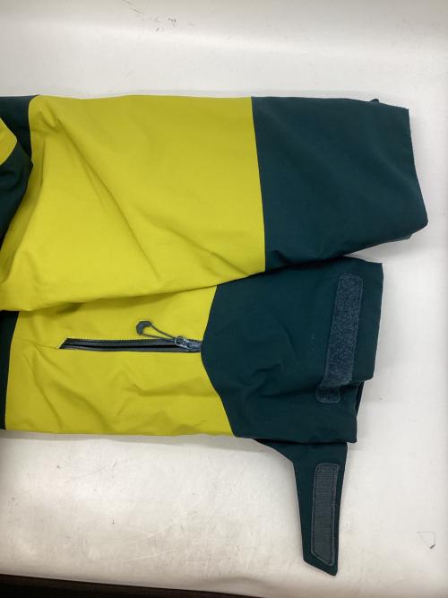 MILLET（ミレー）MILLET (ミレー) ALAGNA STRETCH JKT　/　MIV8761 イエロー×グリーン サイズ:XLの古着・服飾アイテム
