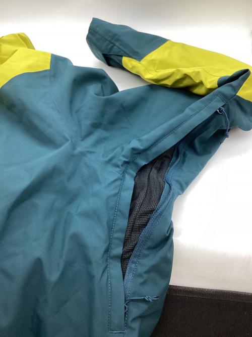 MILLET（ミレー）MILLET (ミレー) ALAGNA STRETCH JKT　/　MIV8761 イエロー×グリーン サイズ:XLの古着・服飾アイテム