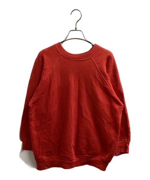 TOWN CRAFT（タウンクラフト）TOWN CRAFT (タウンクラフト) ラグランスウェット / raglan sweatshirt / 60s レッド サイズ:Mの古着・服飾アイテム