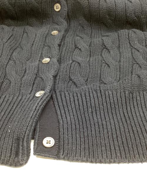 POLO RALPH LAUREN（ポロ・ラルフローレン）POLO RALPH LAUREN (ポロ・ラルフローレン) ケーブルクルーネックカーディガン ネイビー サイズ:Sの古着・服飾アイテム